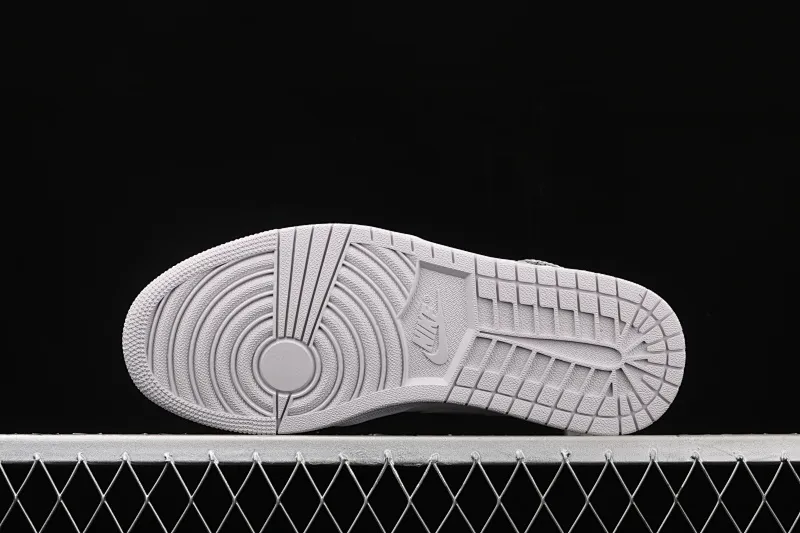 All categories Air Jordan Jordan series basketball shoes Air Jordan 1 Mid Air Jordan 1 Mid "White Camo" AJ1 Joe 1 Zhongbang white gray camouflage DC9035-100
